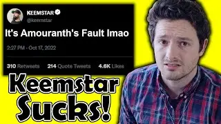 Keemstar's Amouranth Tweets Are Disgusting