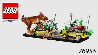 LEGO Instruction - Jurassic World - 76956 - T. rex Breakout