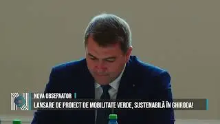 Lansare de proiect de mobilitate verde, sustenabilă &icirc;n Ghiroda!