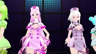 【MMD】Wannabe dance（Miku、Haku、Gumi、Luka、Rin）