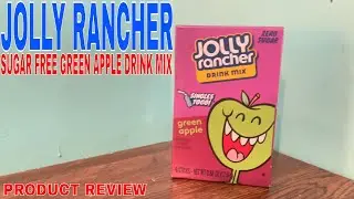 ✅  Jolly Rancher Singles-To-Go Sugar Free Green Apple Drink Mix, 6-ct (Pack of 6) 🔴