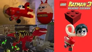 Lego Batman 3 Toutes Les Briques Rouge / All Red Bricks Guide 100%
