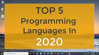 Top 5 Programming Languages in 2020 - Hindi