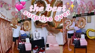 MY BOYFRIEND SURPRISED ME ON MY BIRTHDAY 💞✨😭 *THE BEST* | Chanelle & Rain