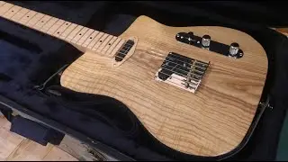 Construction d'une guitare type Telecaster ! part1 - Telecaster full build