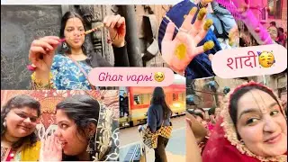 Shaadi se ho kr aa gye vapis ghar😢🥺#nikharandsaiyam 
