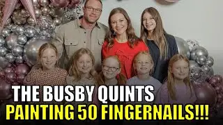 OutDaughtered | The Busby Quints' CRAZIEST Nail Salon Turns into a Christmas Countdown!!! SEE!!!