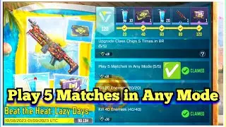 Call Of Duty Mobile Play 5 Matches in Any Mode Task Complete