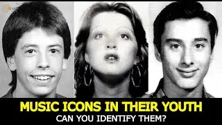 Music Stars in Their Youth, Can You Identify Them? | Music Quiz