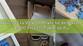 Avis sur la VEVOR Planche de Puzzle 1000 Pi&egrave;ces, Table de Puzzle en Bois 736 x 535 mm, Plateau Casse