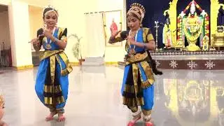 Ciruthanavvulavade-Keertana-Dance-Aryahi-Aarohi-AnnamaiaBhavanaVahini-Hitech City-Hyderabad-17-1-26.
