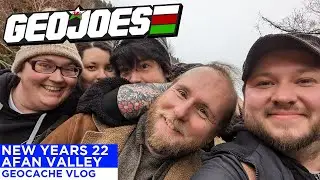Geojoes New Years Day 2023 - Afan Valley Geocache Vlog