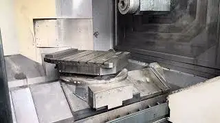CNC Horizontal Bearbeitungszentrum DMG DMC 125H duoBlock (2009) Siemens Sinumerik 840D SolutionLine