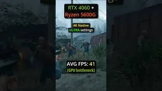 Days Gone Remastered | 4K LOW vs ULTRA #rtx4060 #daysgone