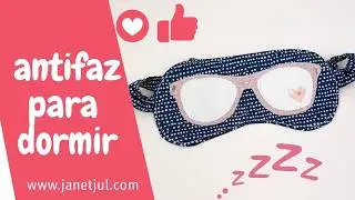 Cose un Antifaz para dormir, tutorial DIY fácil y divertido
