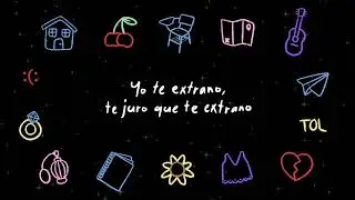 Gered - Te Extraño (Lyric Video)