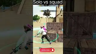 Solo vs squad jord gameplay. #freefiremax #freefireshorts #djjeehfdc #trendingshorts #shortviral