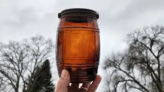 $100 EBAY Jar Acquisition Ground Lip Globe Tobacco Company pat Oct 10 1882 😎⚡️🍀