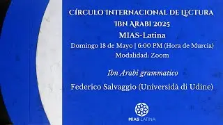 FEDERICO SALVAGGIO - Ibn Arabi grammatico.