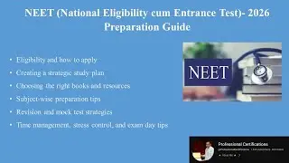 NEET (National Eligibility cum Entrance Test) 2026 Preparation Guide | MBBS | BDS| AYUSH | India |