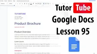 Google Docs Tutorial - Lesson 95 - Review Suggested Edits