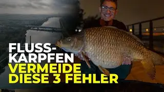 3 Fehler beim Flussangeln, die du vermeiden solltest | Flusskarpfen | Karpfenangeln