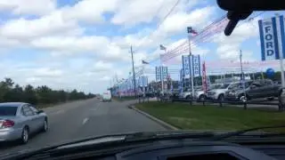 Chevy pushing F.O.R.D into dealership :)