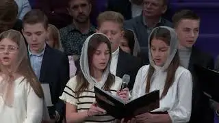 Что вину мне может змить - What can wash away my sin | Группа подростков