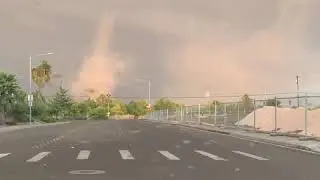 Tornado in Davis, CA on 9/28/2019