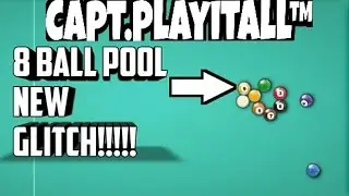8 Ball Pool: How To Win Very 9 Ball Game. New Glitch on Fire.🔥By Capt.Playitall.