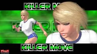 Rumble Roses XX Single Match Rowdy Reiko Vs Becky Game Play09-[PlayX]