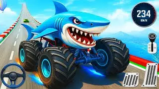 Monster Truck Stunts Mega Ramp – Extreme Sky Tracks & Insane Off-Road Jumps  Android Gameplay