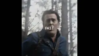 Ash Williams running from Kandarian Demon 🔥 | KEEP UP - ODETARI (slowed) #ashwilliamsedit