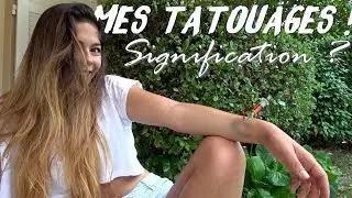 JE VOUS PARLE DE MES TATOUAGES !