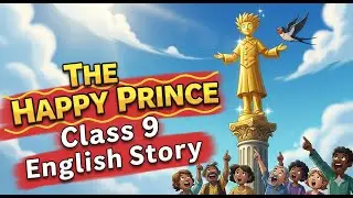 The Happy Prince Class 9 | English Chapter 5 | Explaination In Hindi | Animation 