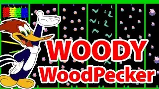 Woody Woodpecker: 200 Color Ball Marble Fast Race - in Algodoo