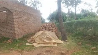 My dream house in the village taking shape 😍 costed millions of shillings 