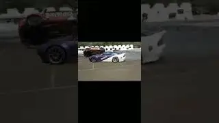 sports car stunt 😃  #shorts #sportscar