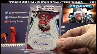 2019 Limited Football Card 14 Box Case Break #0   Sports Cards