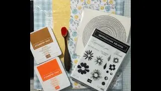 Fall Floral Card with Impressions Abloom Bundle | YouTube Live Cardmaking