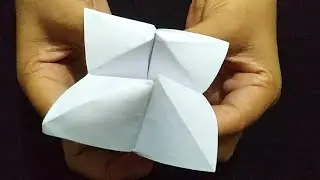 Как сделать бумажную гадалку &mdash; ЛЕГКОЕ оригами | AM Crafts #AMCrafts