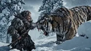 Ice Age Human vs Tiger Short 