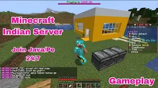 My New House in Minecraft Economy Server LoveMc Gameplay Hindi