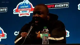 JAMES HILL SPORTS CELEBRATION BOWL PVAMU COACH TREMAINE JACKSON ON BUILDING SWAC CHAMPIONS 12-12-25