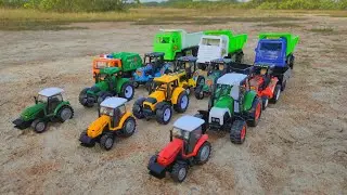 All companies tractor and JCB ,trucks toys unboxing video | kids toy tractor | Vishnu Toys Media