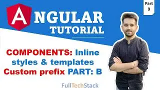Styling and Templating Components with Custom Prefix in Angular - Angular 16 Tutorial (Part 9)