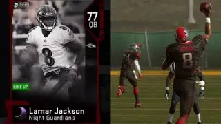 Night Guardian Lamar Jackson | Player Review | Madden 19 Ultimate Team Gameplay