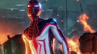 Marvel's Spider-Man: Miles Morales - Braithwaite Bridge FULL Scene