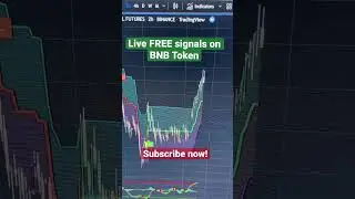 Trade with FREE live signals on Youtube! Subscribe now and get the profits! #trading #bnb #binance