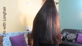 Very Silky Long Hair Play and Brushing